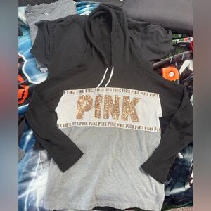 Victoria’s Secret PINK sequin hoodie